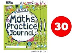 White Rose Maths Practice Journals Year 4 Workbooks: Pack of 30