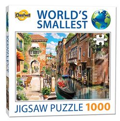 Cheatwell Games World's Smallest 1000 Piece Puzzle Venice Canals