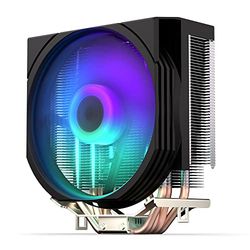 ENDORFY Spartan 5 MAX ARGB, CPU cooler with 120 mm fan, compact design, bright ARGB LED lighting, AM4 cooler, AM5 CPU cooler, AM5, AM4, LGA1700, LGA1200, LGA1150