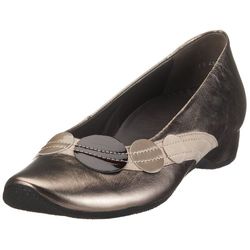 Semler Patricia P559-2-467, dames ballerina's, bruin, (grafiet/taupe-zand-mokka 467), bruin, 46 EU