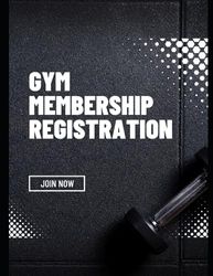 Gym Registration and Consent Form Book: For gym owners to note important detail of gym members: Gym Membership forms