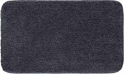 Grund Melange Tapis de Bain, Polyacrylique Ultrasoft, Granit, 80x140 cm