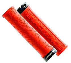 Race Face Luvas para bicicletas de ciclismo, cor laranja