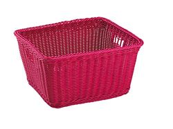 King Home c1567098/F cesta Joy de mimbre sintético, fucsia