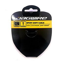 Jagwire Shift Slick Stainless SRAM/Shimano cabo de travão, unissexo, prateado, 1,1 x 4445 mm