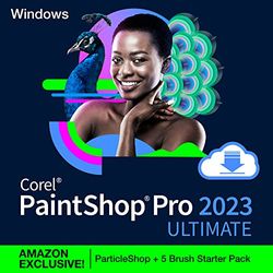 Corel PaintShop Pro 2023 | Photo editing and graphic design software | Features supported by AI | Ultimate | 1 Dispositivo | 1 Usuario | PC | Código de activación PC enviado por email