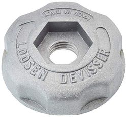 Aluminium drukknop.