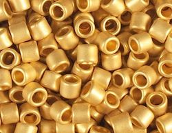 Japanse parels cilinder Treasure echt goud mat 3,3 mm 8/0 100 g