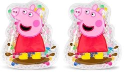 Peppa Pig Children’s Bruise Soother | Cooling Gel Pack for Bumps and Bruises | Re-usable | Cold Pack & Warm Use | Soothing and Fun to Bring Smiles Back Fast (Pack of 2)