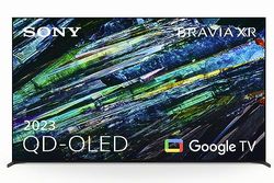 Sony BRAVIA XR-65A95L Televisor, QD-OLED, OLED, 4K HDR, Google TV, Bravia Core, Óptimo para PlayStation5, Marco de Aluminio