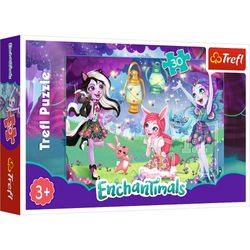 Trefl 5900511182361 Puzzle Puzzle (Puzzle, Disegni, Bambini, Enchantimals, Bambino/Ragazza, 3 Anni