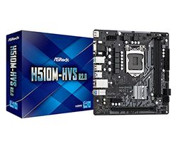 Asrock H510M-HVS R2.0 Intel H510 LGA 1200 Micro ATX
