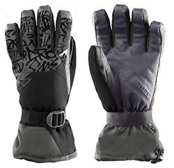 Zanier Unisexe - Adulte 30218-2093-7.5 Gants Noir Anthracite 7.5