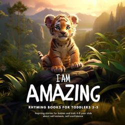 Rhyming books for toddlers 3-5: I am amazing - Inspiring stories for babies and kids 4-8 year olds about self-esteem, self-confidence | Preschool, kindergarten, picture story book | Bed time