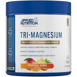 Applied Nutrition Tri-Magnesium Powder 3 in 1 - Magnesium Glycinate Supplements for Bone, Muscle, Nervous System Sleep Health - 300 mg per Serving (200g - 50 Servings) (Tropical Vibes)
