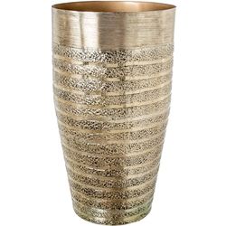 JARRON ALUMINIO DORADO