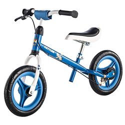 Kettler Loopfiets Speedy Waldi 2.0 – de ideale loopfiets – kinderloopfiets met bandenmaat: 12,5 inch – stabiele en veilige loopfiets vanaf 3 jaar – blauw & wit