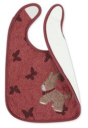 Bavoir en plastique avec fermeture Velcro Motif papillons Emmily
