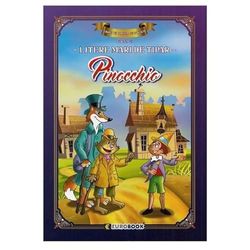Pinocchio. Carte De Colorat Cu Povesti Scrisa Cu Litere Mari De Tipar