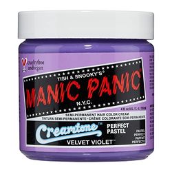 Manic Panic Velvet Violet pastel Classic creme, vegan, cruelty free, roxo semi-permanente cabelo 118 ml