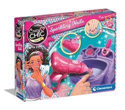 Clementoni- Crazy Chic Juego de Maquillaje, Multicolor (15179)