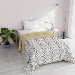 Italian Bed Linen Fantasy Microfibre Summer Quilt 1 and a Half Seater Hippie