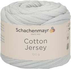Schachenmayr Cotton Jersey, 100G silber Fils À Tricoter