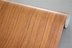 BUVU Pellicola adesiva per mobili, effetto legno, autoadesiva, in legno, 45 cm x 300 cm, impermeabile, per mobili, pareti, armadi, cucina, tavoli