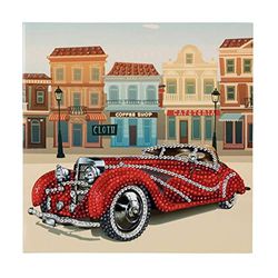 Crystal Art Classic Car Crystal Art Card Kit 18 x 18 cm