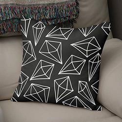 BonaMaison Fundas para Cojínes, Amarillo neón y Humo Funda de Almohada Elegante y Suave para Sofá Coche Moderna Decoración del Hogar Habitación, 50x50 Cm - Diseñado y Fabricado en Turquía