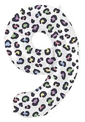 Folat 63919 9 Bright Panther White 86 cm Helium Birthday Decoration Balloon Number, Bunt, cm