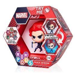 WOW! PODS Avengers Figurer – Black Widow-figur, samlarleksak, Avengers fanartikel, officiell Marvel Legends superhjältar, lysande vingfigur | Marvel-fanartikel