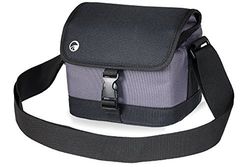 Praktica Luxmedia - Borsa per fotocamere CSC Compact System, Mirrorless e Bridge, per EOS M50/R/RP/Ra, X-T200/X-S10, OM-D E-M5/E-M10, Lumix S5/G100, Alpha A6000/A6400, AZ252/422, Z35 e altri
