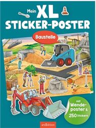 XL Sticker-Poster: Mein XL Sticker-Poster Baustelle: Mit Wendeposter & 250 Stickern