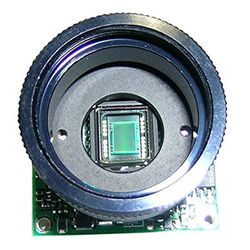 Camtronics CAMLEN CS, modulo colore su piastra CCD 1/3" con filettatura CS