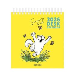 Calendario de escritorio de Simon's Cat 2026