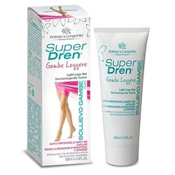 GEL SOLLIEVO GAMBE - Dona vitalità e leggerezza garantendo un'immediata sensazione di sollievo e benessere riducendo la pesantezza il gonfiore di gambe e caviglie - Tubo da 100 ml