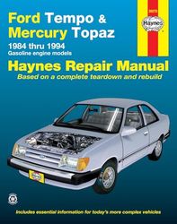 Ford Tempo and Mercury Topaz 1984-1994
