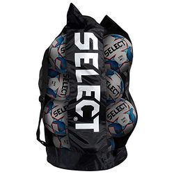 SELECT Duffelbollväska (rymmer 12 storlek 5 fotbollar), svart
