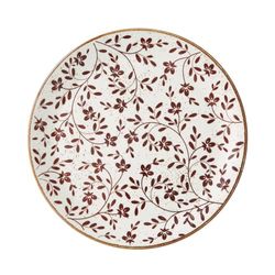 Steelite Impressions Flora Brown Coupe Plate 11inch / 28cm, Pack of 12
