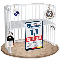 babybay Maxi 160102 - Berço multiúsos lacado em branco [importado da Alemanha]