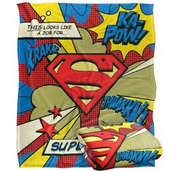 SUPERMAN Silky Touch Super Soft Throw Blanket 152 x 127 cm