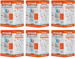 Tetrion Moisture Absorber - Prevents Condensation, Controls Moisture, Improves Air Quality - Advanced 360° Airflow, 20m² Coverage - Versatile and Easy-to-Use Solution (Pack of 6)
