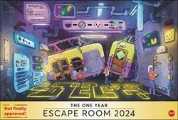 Calendrier mural Escape Adventures - Puzzle amusant pour la maison : de nouveaux indices chaque mois dans un grand calendrier mural - Un must pour tous les fans de Exit Games !
