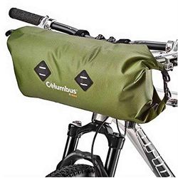 Columbus droge stuurtas 9LT fietsaccessoires, unisex volwassenen, kaki (beige), 9 l