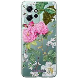 ERT GROUP mobiltelefonfodral för Xiaomi REDMI NOTE 12 4G originalt och officiellt licensierat Babaco mönster Flowers 037 optimalt anpassad till formen på mobiltelefonen, gedeeltelijk transparant