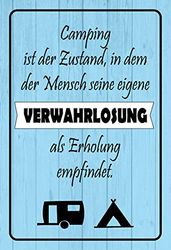 Schatzmix Tin-Plate Sign, Sheet metal, Multicoloured, 20x30 cm