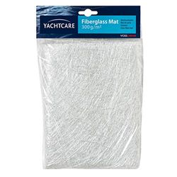 Yachtcare 137188 1.0 QM G 300 Fibreglass Mat, White, 300 g/m²