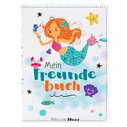 goldbuch 43582 vriendenboek Fräulein Zee DIN A5, vriendschapsboek om in te vullen, herinneringsboek aan vrienden, notitieboek met 88 geïllustreerde pagina's, omslag met kunstdruk, ca. 15 x 21 x 1,5 cm