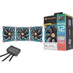 Thermaltake Riing 12 LED RGB uppsättning med 3 fläktar